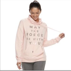 StarWars Cowl neck sweatshirt sz L
